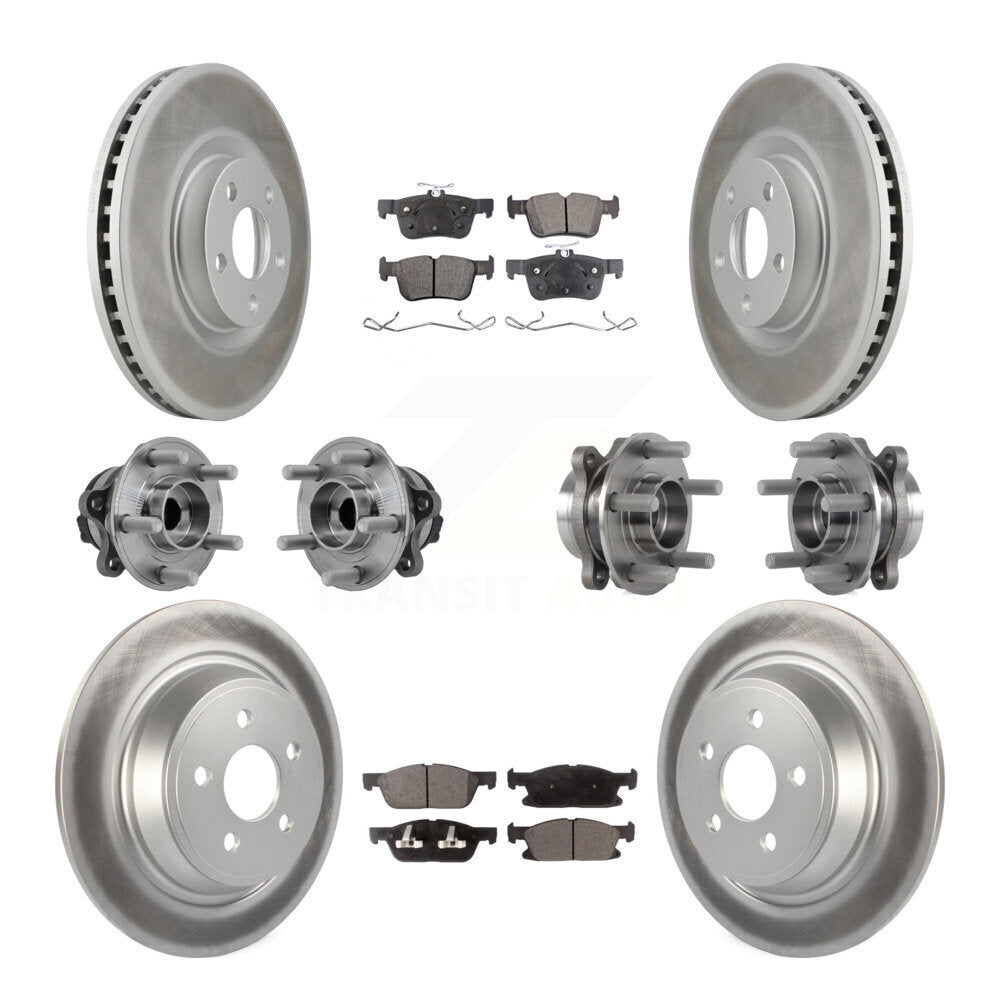 Transit Auto KBB-127277 Wheel Bearing and Hub Assembly for 2015-2018 Ford Edge - Front and Rear product image