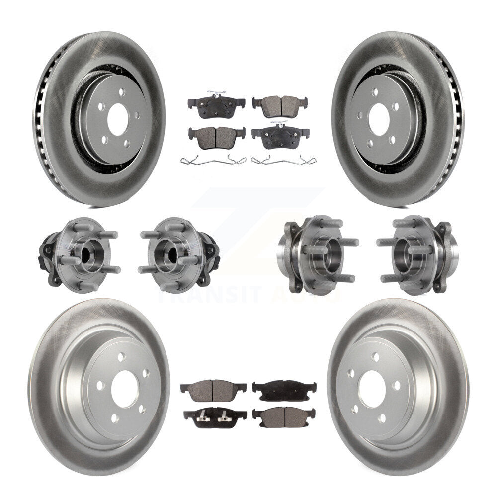 Transit Auto KBB-127278 Wheel Bearing and Hub Assembly for 2015-2023 Lincoln Nautilus, Lincoln MKX, Ford Edge - Front and Rear product image