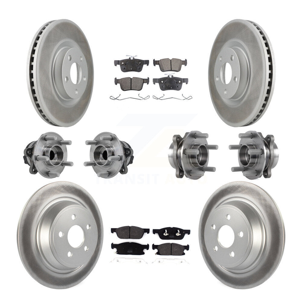 Transit Auto KBB-127280 Wheel Bearing and Hub Assembly for 2018-2020 Lincoln Continental - Front and Rear product image