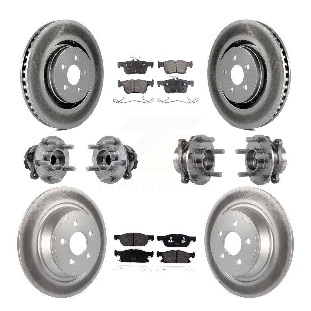 Transit Auto KBB-127281 Wheel Bearing and Hub Assembly for 2018-2020 Lincoln Continental - Front and Rear product image