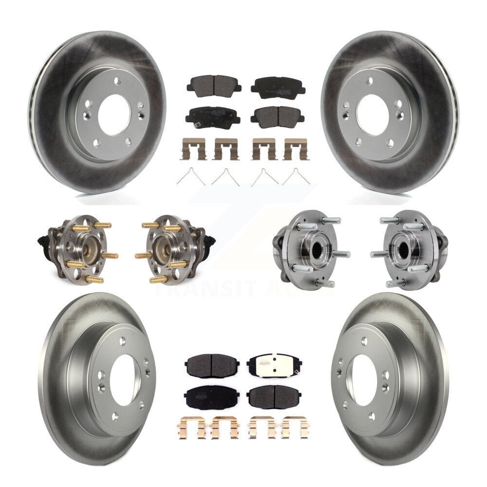 Transit Auto KBB-127292 Wheel Bearing and Hub Assembly for 2017-2019 Kia Soul - Front and Rear product image
