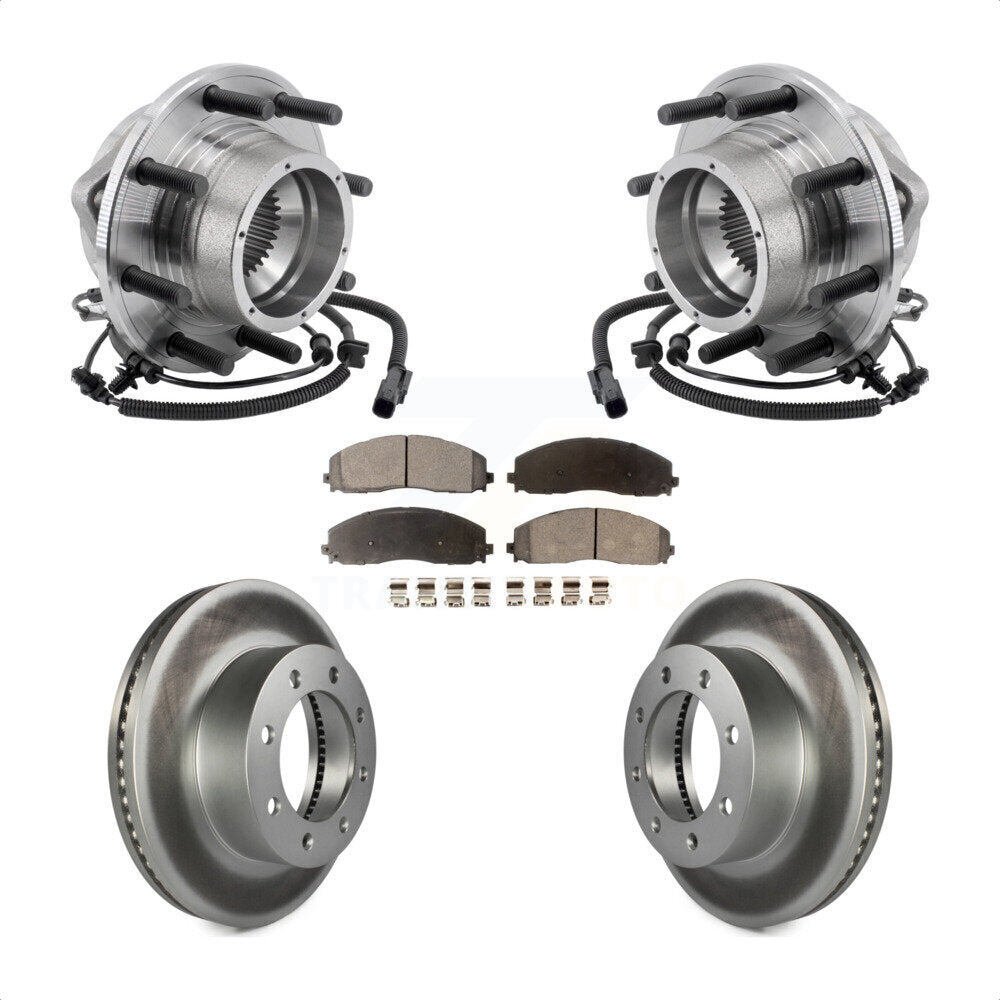 Transit Auto KBB-127306 Wheel Bearing and Hub Assembly for 2017-2022 Ford F-350 Super Duty - Front product image