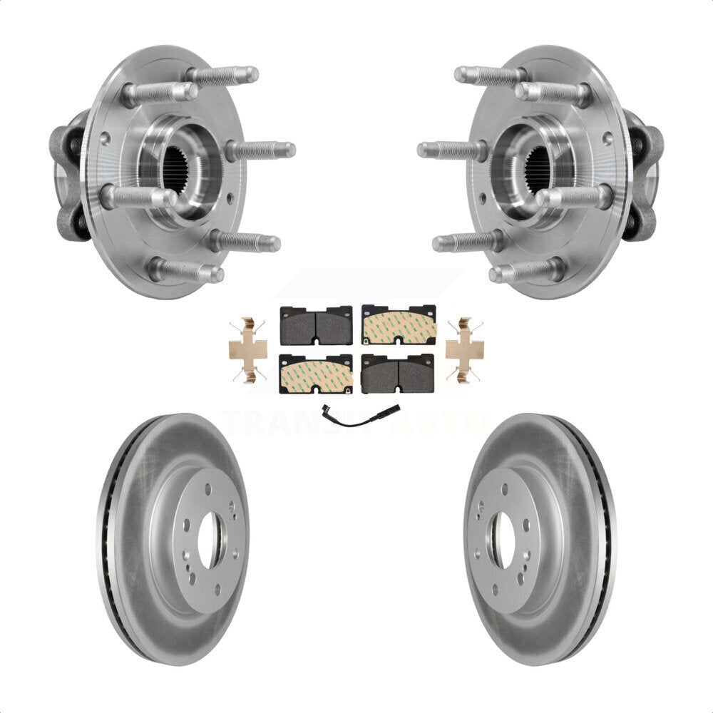 Transit Auto KBB-127308 Wheel Bearing and Hub Assembly for 2019-2023 Chevrolet Silverado 1500 LTD, GMC Sierra 1500 Limited, Cadillac Escalade & more - Front product image
