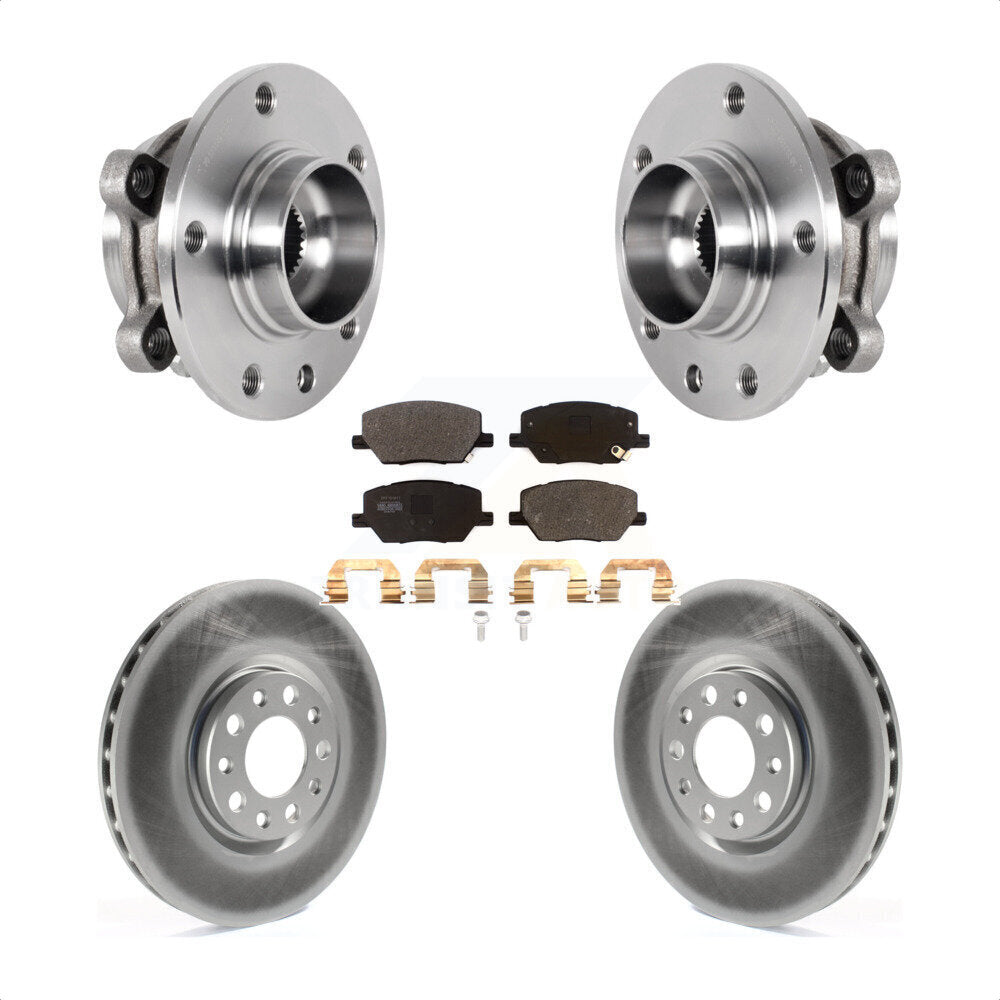 Transit Auto KBB-127311 Wheel Bearing and Hub Assembly for 2015-2022 Jeep Compass, Fiat 500X, Jeep Renegade - Front product image