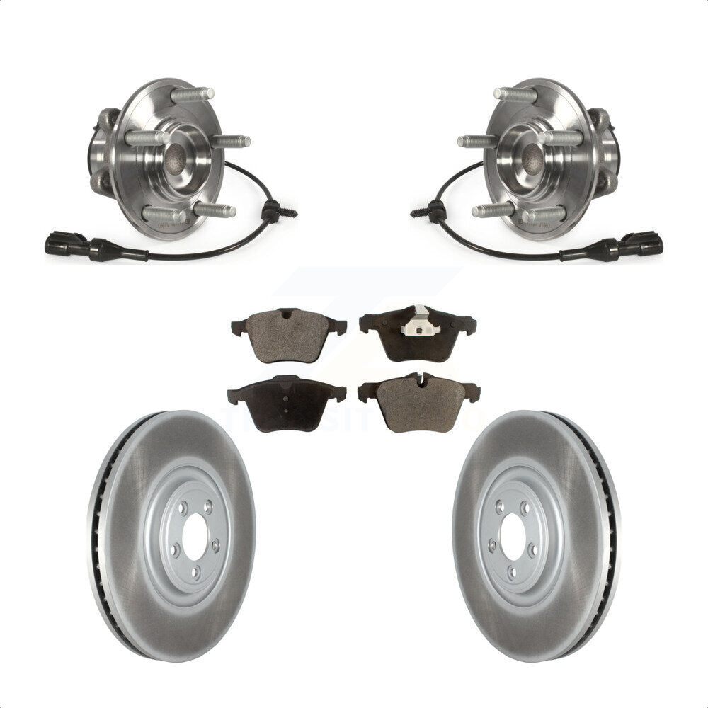 Transit Auto KBB-127323 Wheel Bearing and Hub Assembly for 2010-2017 Jaguar XJ, Jaguar XF - Front product image