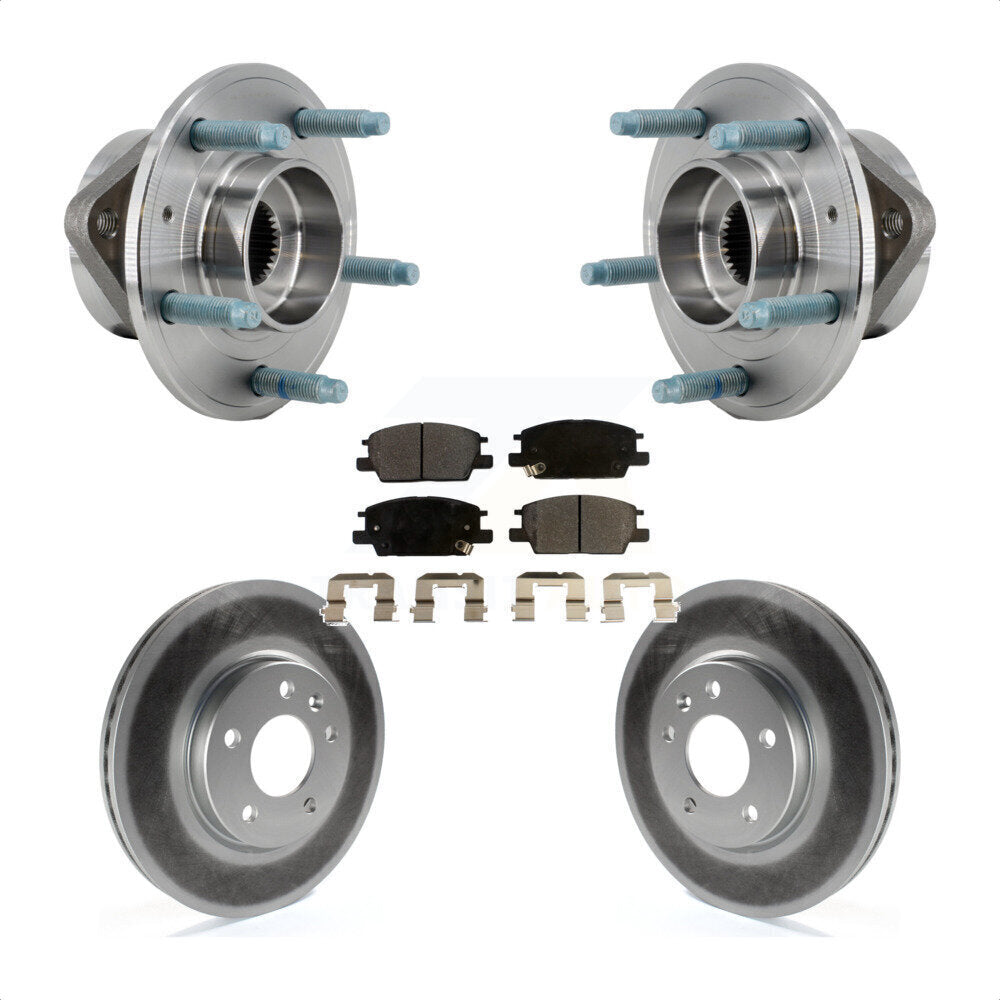 Transit Auto KBB-127330 Wheel Bearing and Hub Assembly for 2018-2020 Chevrolet Equinox, GMC Terrain - Front product image