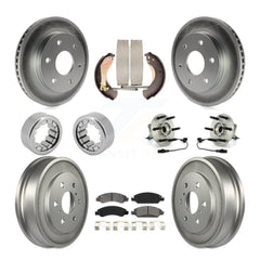 Transit Auto KBB-127341 Wheel Bearing and Hub Assembly for 2007 GMC Sierra 1500 - Front and Rear product image