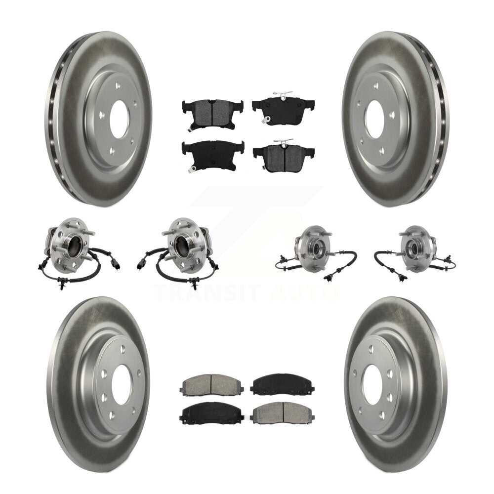 Transit Auto KBB-127348 Wheel Bearing and Hub Assembly for 2017-2019 Chrysler Pacifica - Front and Rear product image