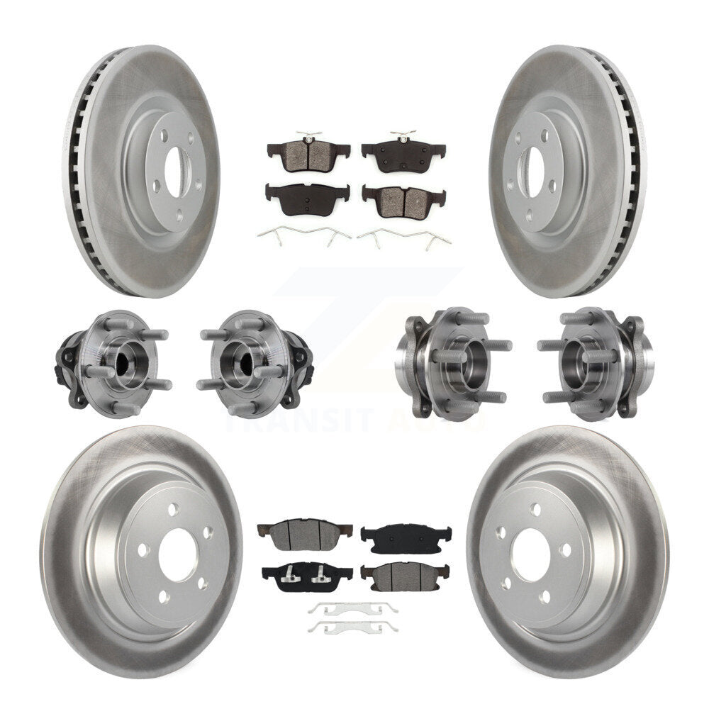 Transit Auto KBB-127353 Wheel Bearing and Hub Assembly for 2015-2018 Ford Edge - Front and Rear product image