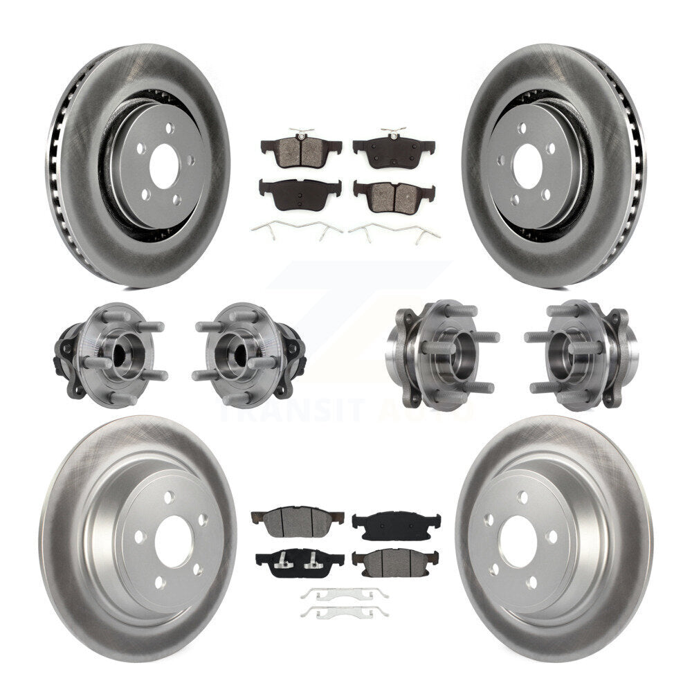 Transit Auto KBB-127355 Wheel Bearing and Hub Assembly for 2015-2023 Lincoln Nautilus, Lincoln MKX, Ford Edge - Front and Rear product image