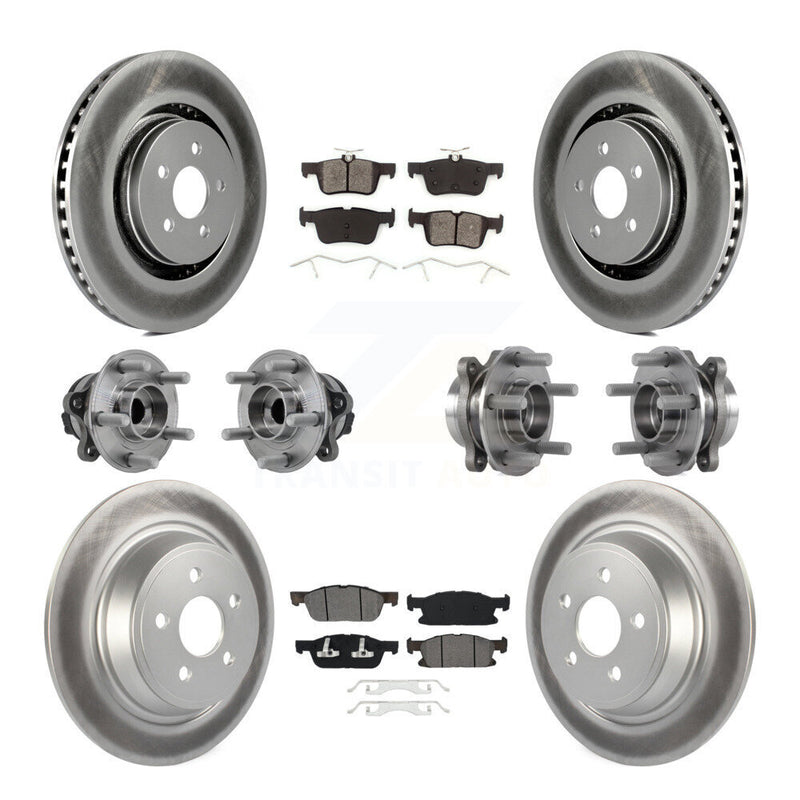 Transit Auto KBB-127355 Wheel Bearing and Hub Assembly for 2015-2023 Lincoln Nautilus, Lincoln MKX, Ford Edge - Front and Rear product image