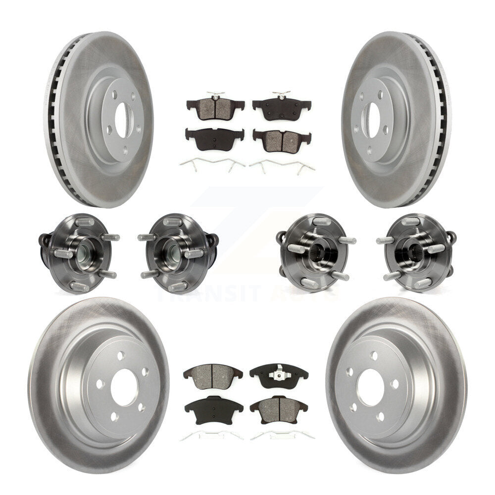Transit Auto KBB-127356 Wheel Bearing and Hub Assembly for 2019-2020 Ford SSV Plug-In Hybrid - Front and Rear product image