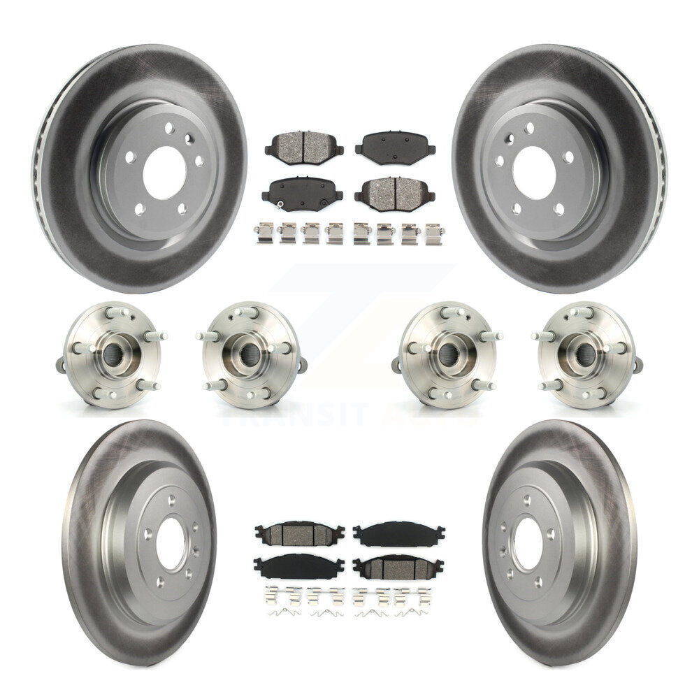 Transit Auto KBB-127358 Wheel Bearing and Hub Assembly for 2015 Ford Explorer - Front and Rear product image
