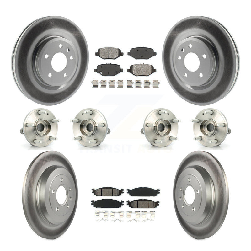 Transit Auto KBB-127358 Wheel Bearing and Hub Assembly for 2015 Ford Explorer - Front and Rear product image