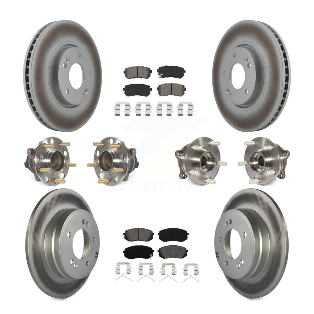 Transit Auto KBB-127362 Wheel Bearing and Hub Assembly for 2016 Hyundai Sonata - Front and Rear product image