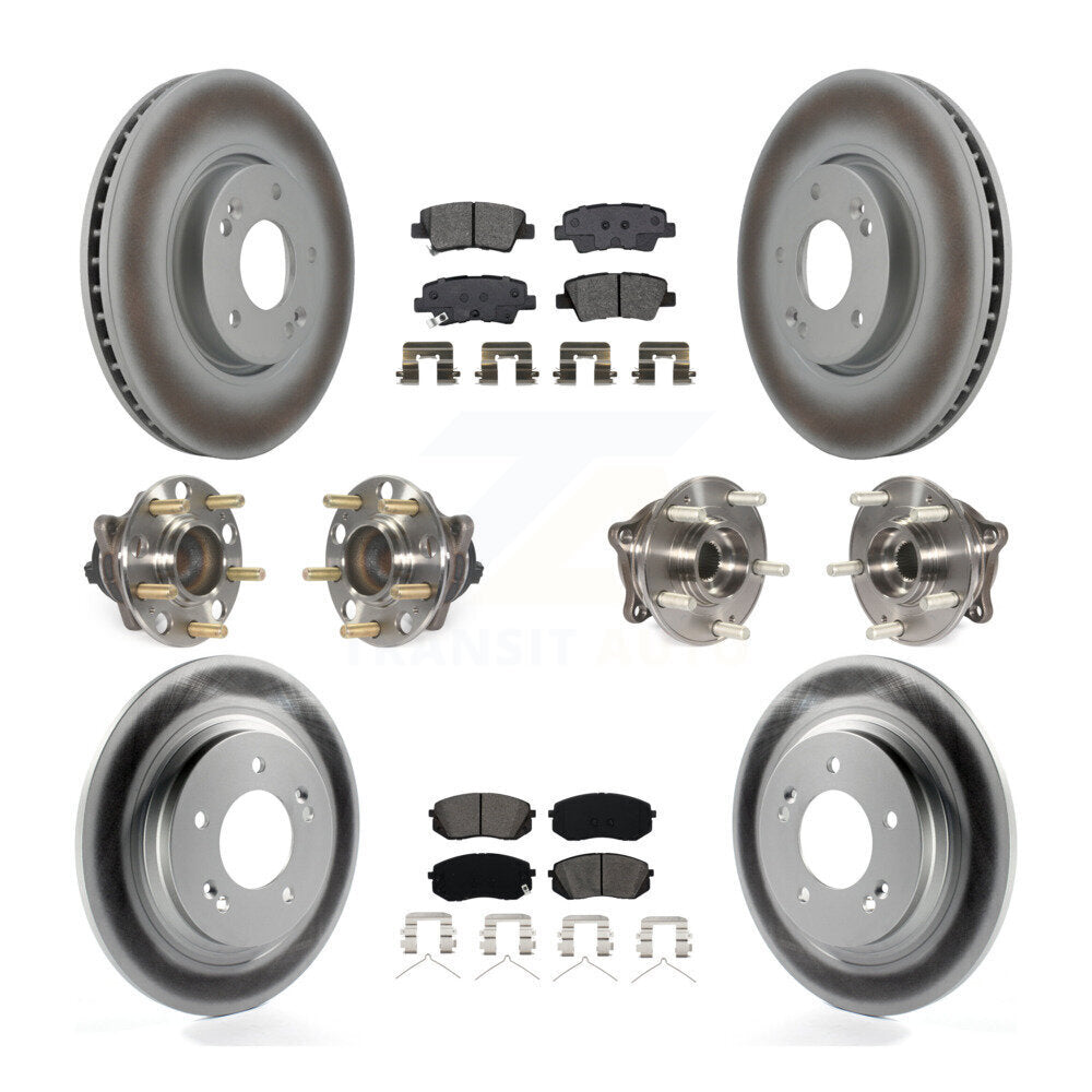 Transit Auto KBB-127363 Wheel Bearing and Hub Assembly for 2016 Hyundai Sonata - Front and Rear product image