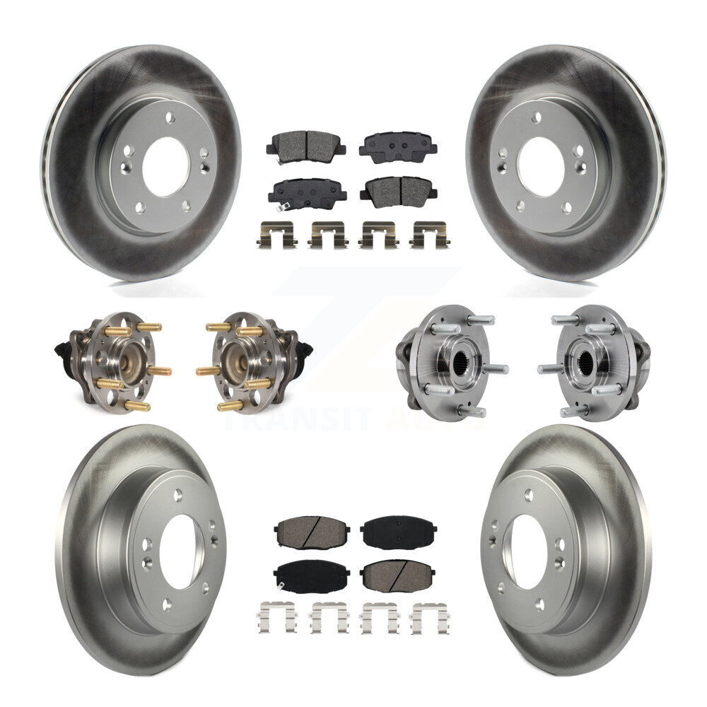 Transit Auto KBB-127372 Wheel Bearing and Hub Assembly for 2017-2019 Kia Soul - Front and Rear product image