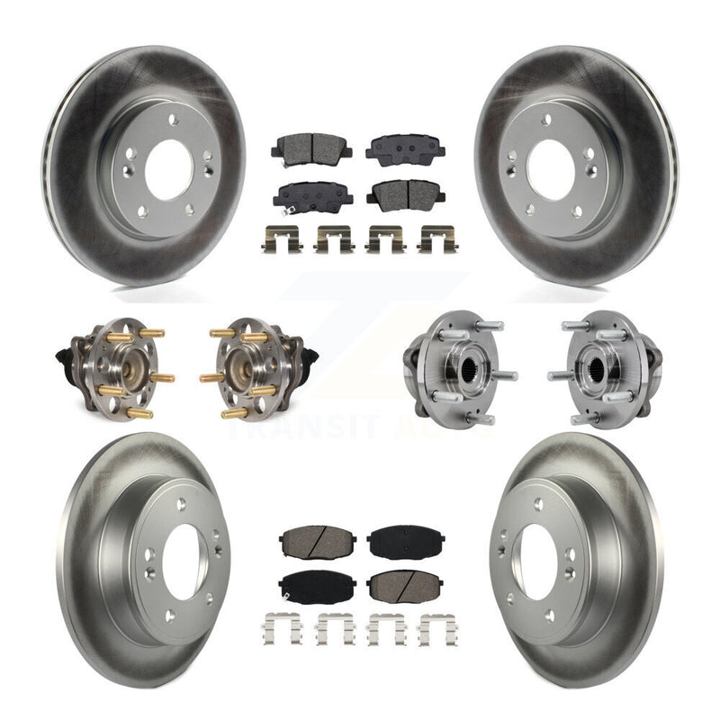 Transit Auto KBB-127372 Wheel Bearing and Hub Assembly for 2017-2019 Kia Soul - Front and Rear product image