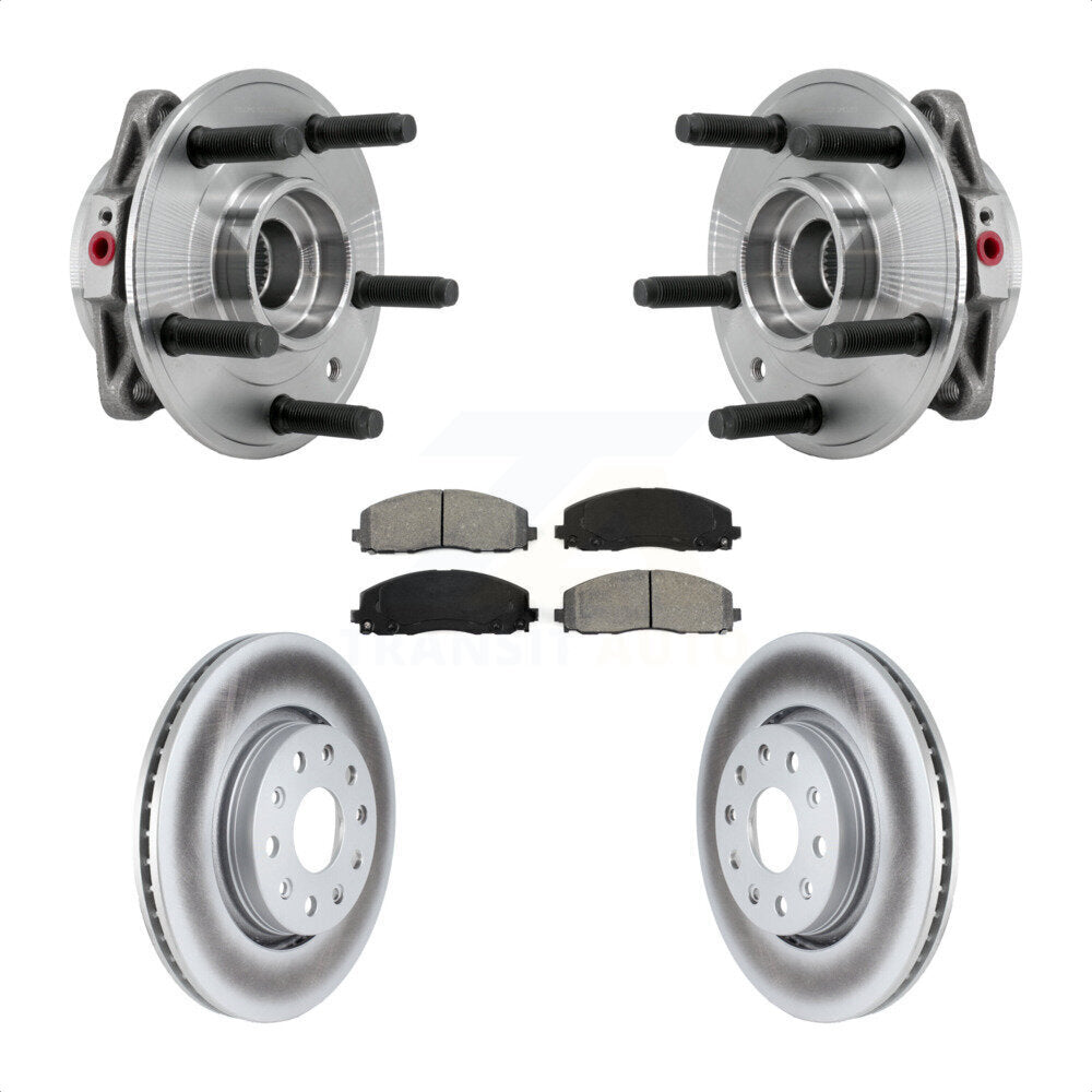 Transit Auto KBB-127374 Wheel Bearing and Hub Assembly for 2019-2024 Jeep Wrangler, Jeep Gladiator - Front product image