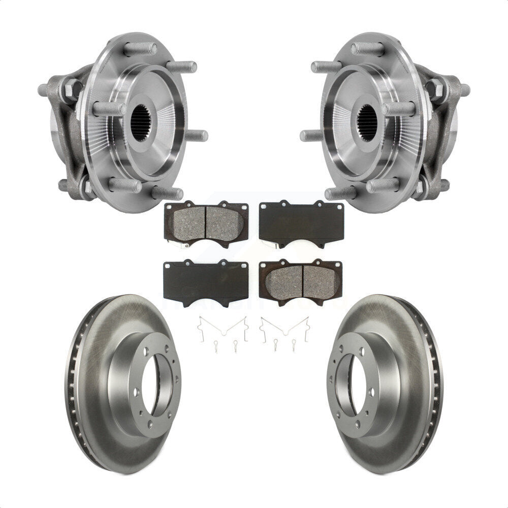 Transit Auto KBB-127376 Wheel Bearing and Hub Assembly for 2003-2023 Toyota Tacoma, Toyota FJ Cruiser, Toyota 4Runner - Front product image
