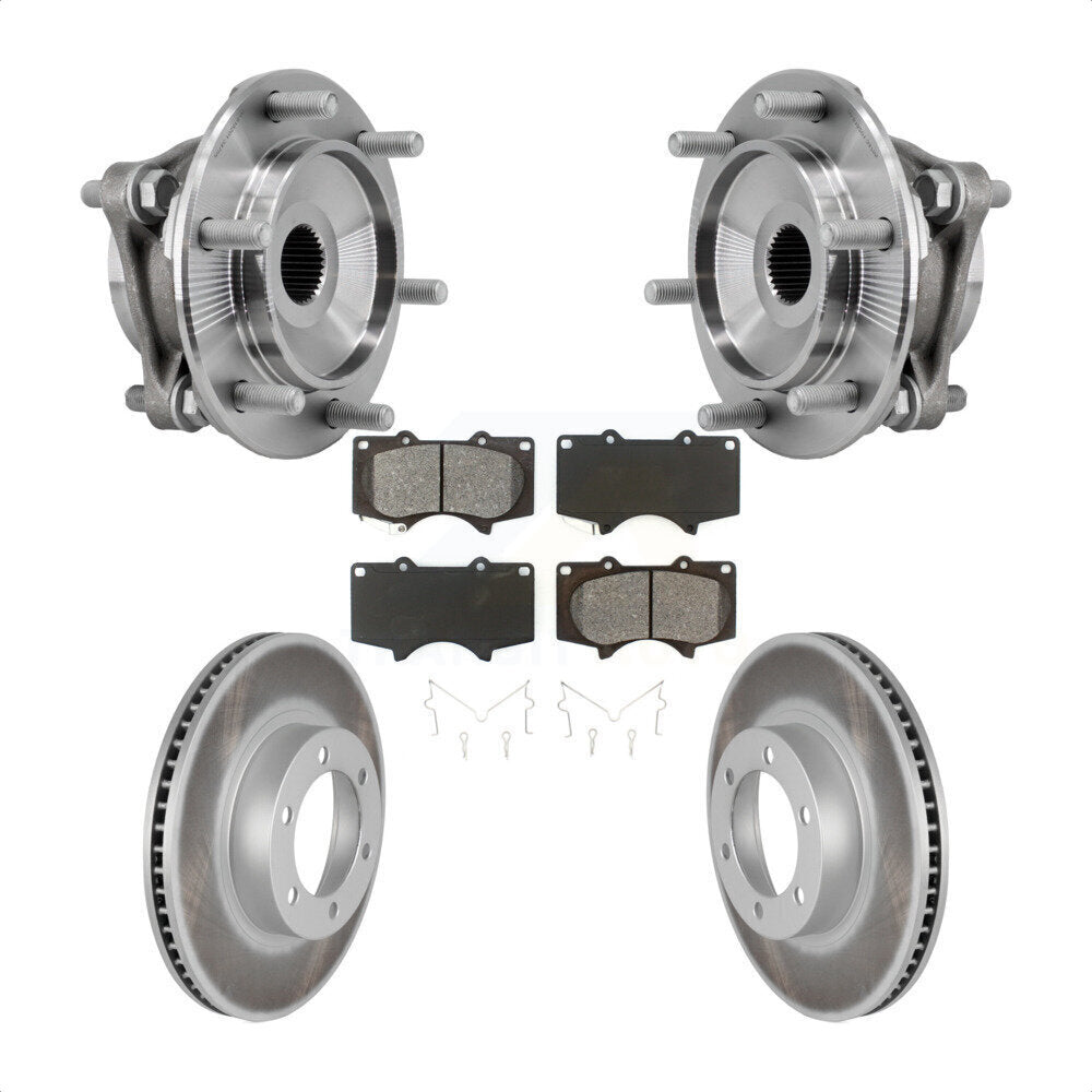 Transit Auto KBB-127378 Wheel Bearing and Hub Assembly for 2003-2009 Toyota 4Runner, Lexus GX470 - Front product image