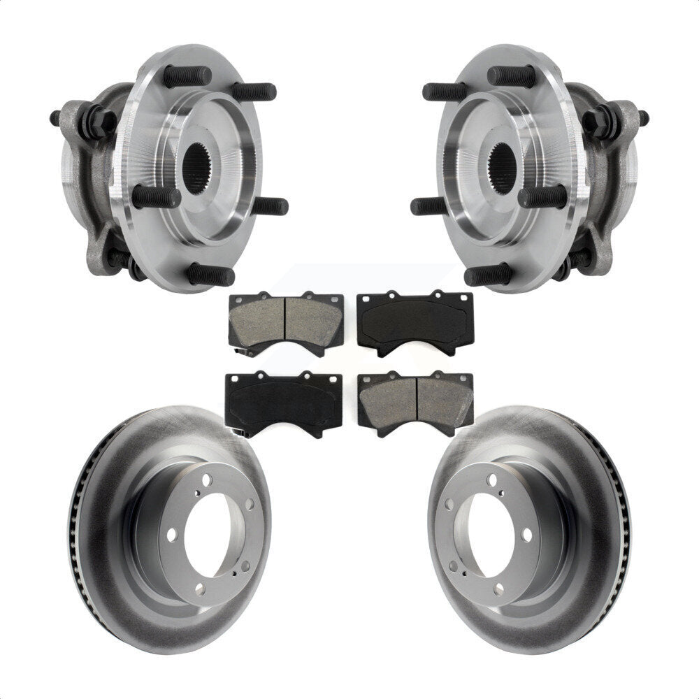Transit Auto KBB-127379 Wheel Bearing and Hub Assembly for 2007-2018 Toyota Sequoia, Toyota Tundra - Front product image