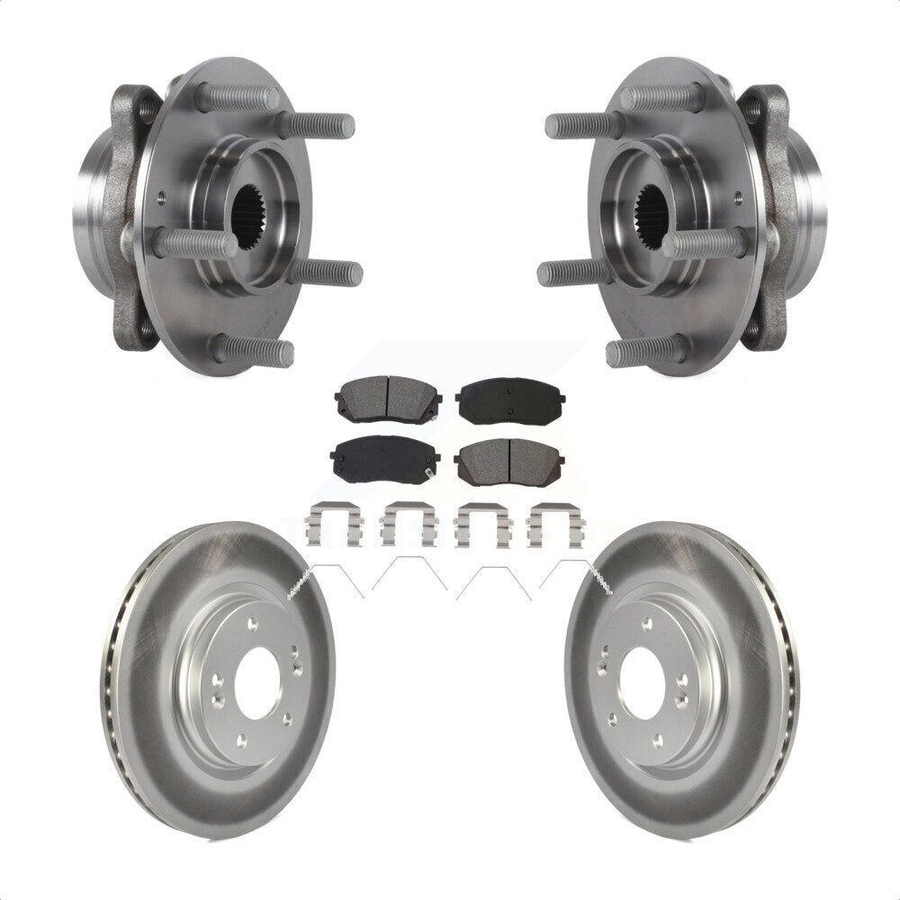 Transit Auto KBB-127380 Wheel Bearing and Hub Assembly for 2018-2023 Kia Forte5, Kia Forte, Hyundai Elantra GT & more - Front product image