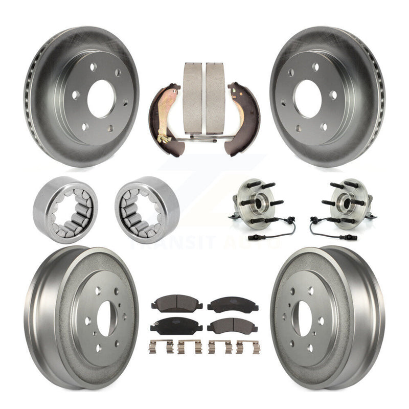 Transit Auto KBB-127392 Wheel Bearing and Hub Assembly for 2007 GMC Sierra 1500 - Front and Rear product image