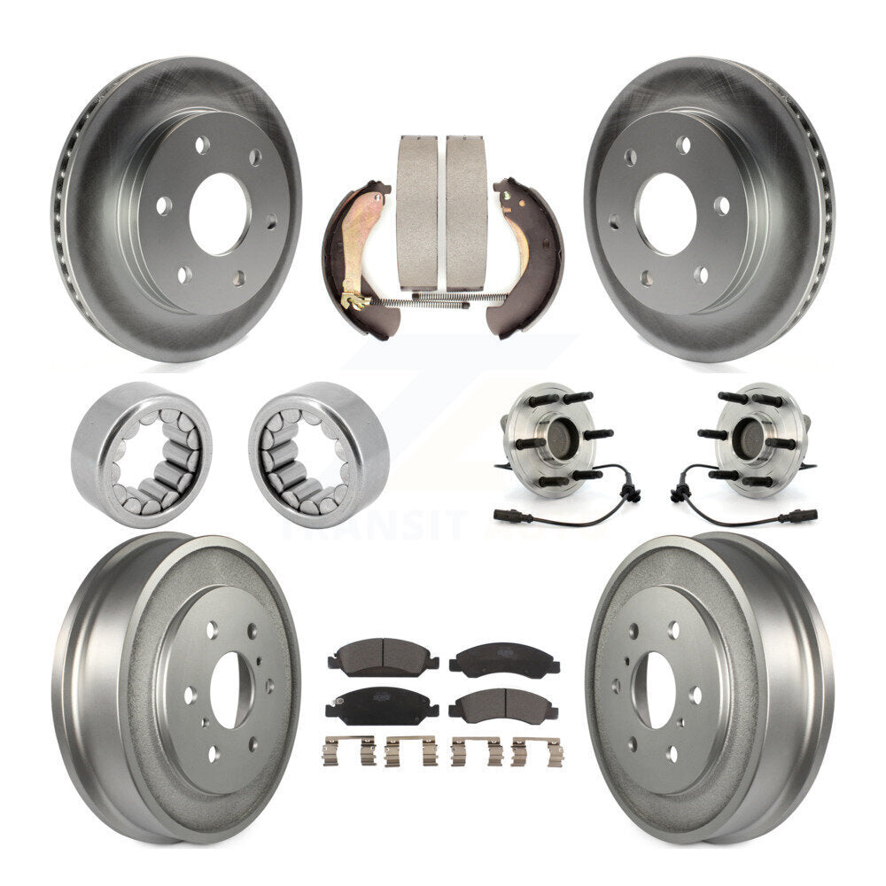 Transit Auto KBB-127393 Wheel Bearing and Hub Assembly for 2007 GMC Sierra 1500 - Front and Rear product image