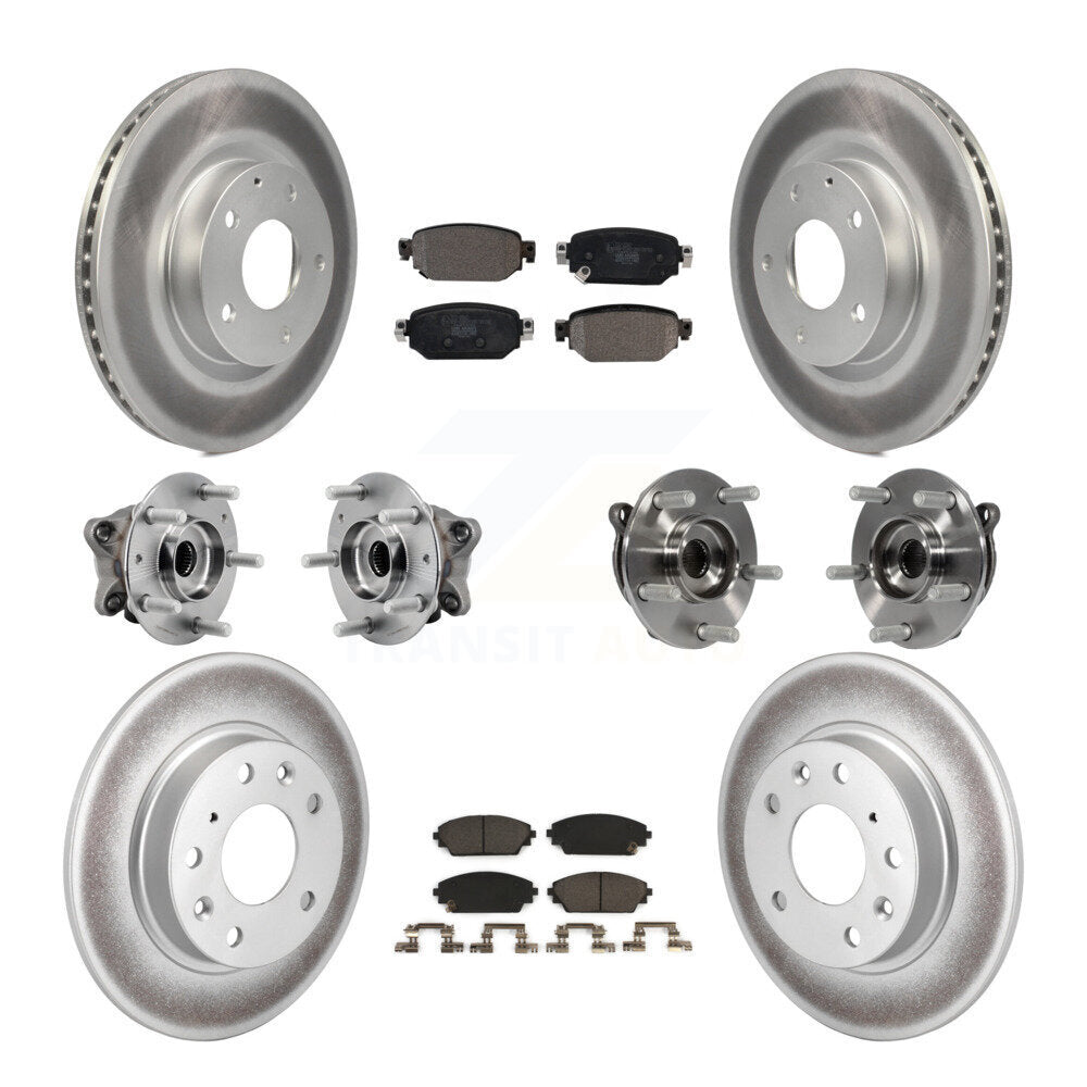 Transit Auto KBB-127412 Wheel Bearing and Hub Assembly for 2019-2021 Mazda CX-3 - Front and Rear product image