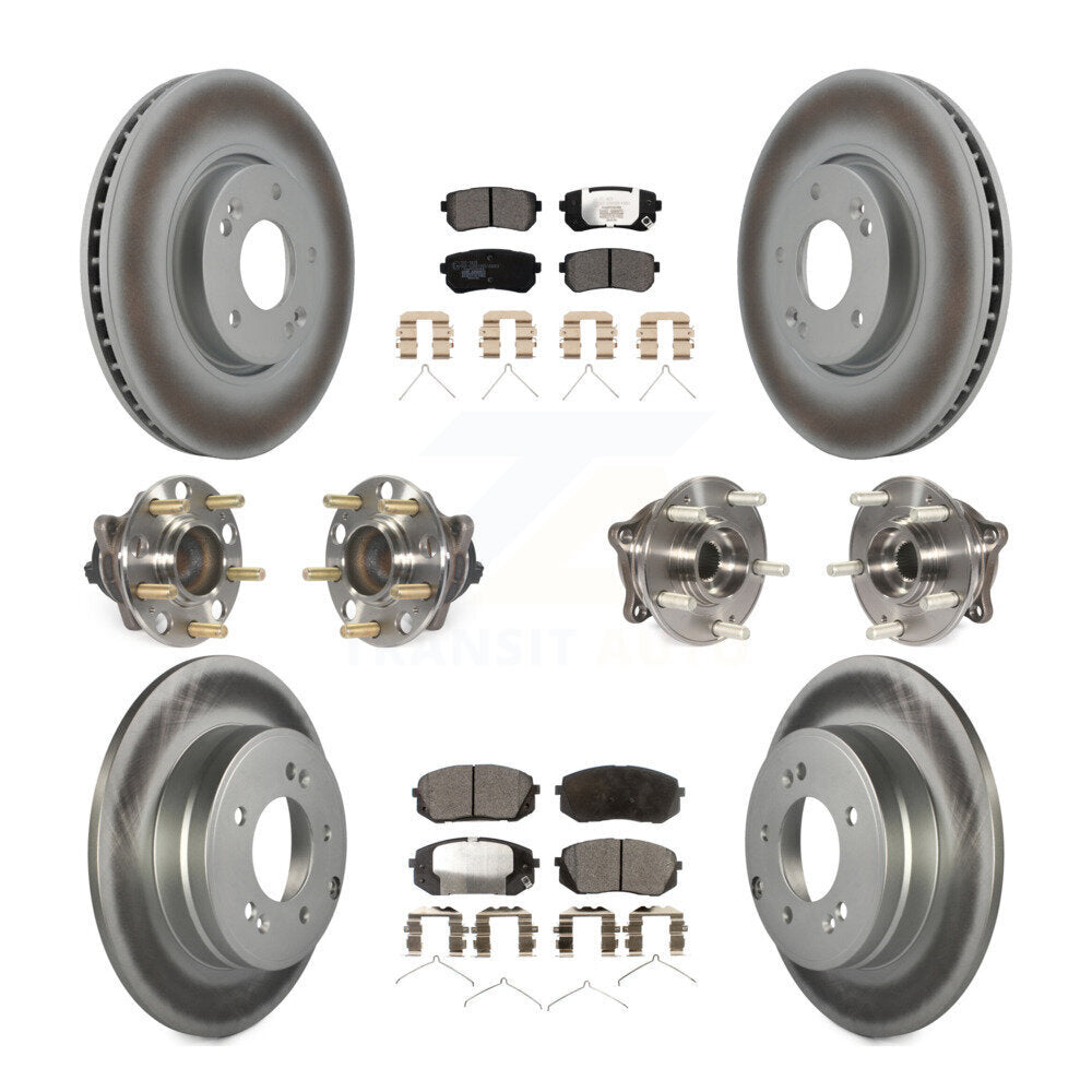 Transit Auto KBB-127415 Wheel Bearing and Hub Assembly for 2016 Hyundai Sonata - Front and Rear product image
