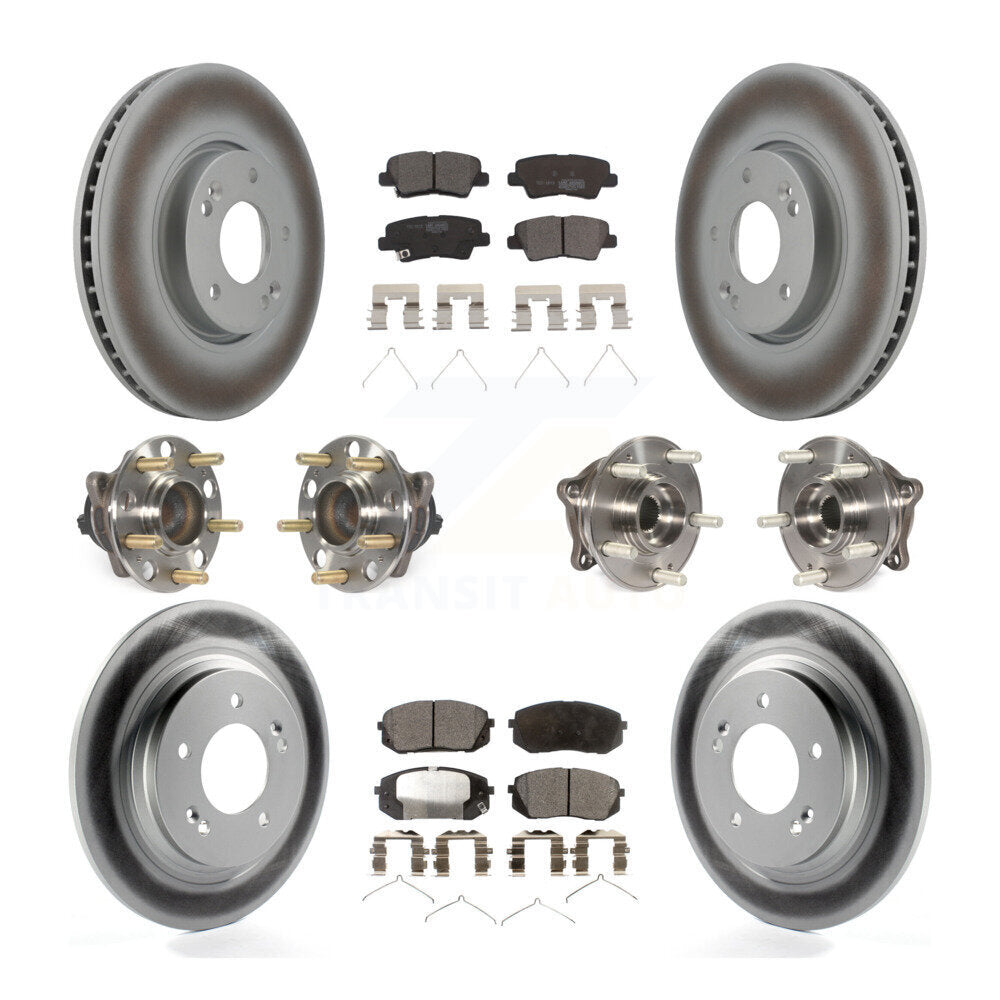 Transit Auto KBB-127416 Wheel Bearing and Hub Assembly for 2016 Hyundai Sonata - Front and Rear product image