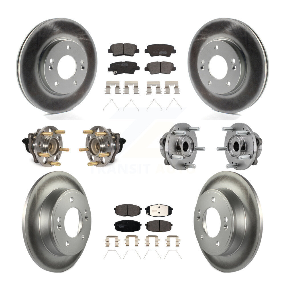 Transit Auto KBB-127418 Wheel Bearing and Hub Assembly for 2017-2019 Kia Soul - Front and Rear product image