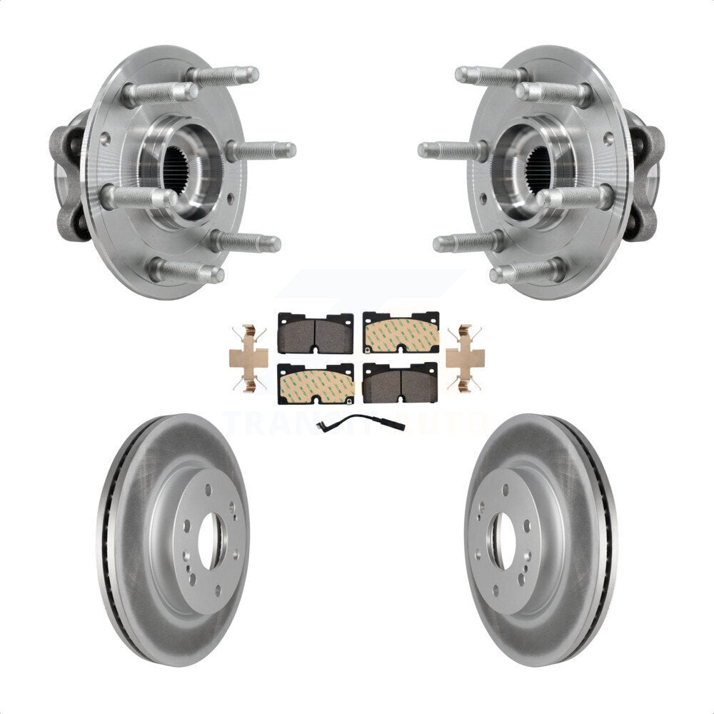 Transit Auto KBB-127433 Wheel Bearing and Hub Assembly for 2019-2023 Chevrolet Silverado 1500 LTD, GMC Sierra 1500 Limited, Cadillac Escalade & more - Front product image