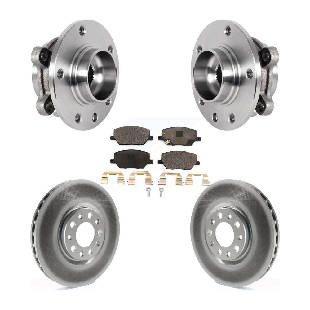 Transit Auto KBB-127439 Wheel Bearing and Hub Assembly for 2015-2022 Jeep Compass, Fiat 500X, Jeep Renegade - Front product image