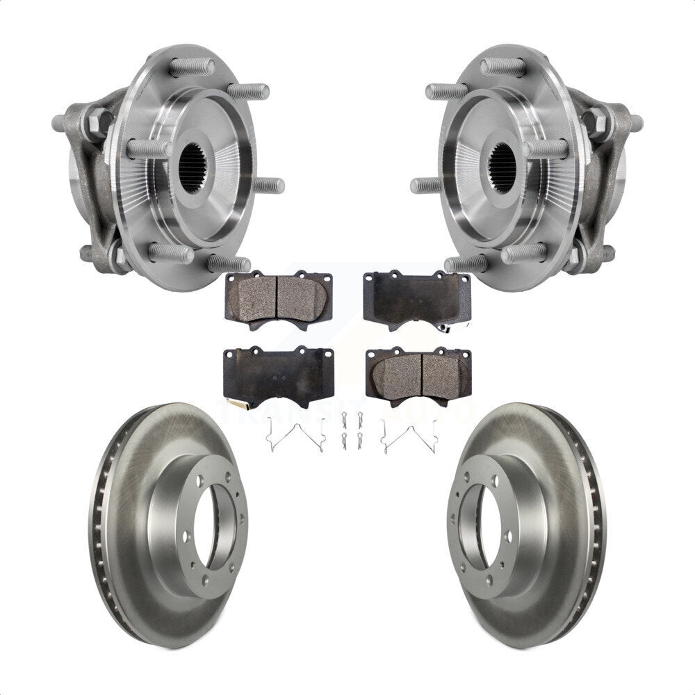 Transit Auto KBB-127442 Wheel Bearing and Hub Assembly for 2003-2023 Toyota Tacoma, Toyota FJ Cruiser, Toyota 4Runner - Front product image