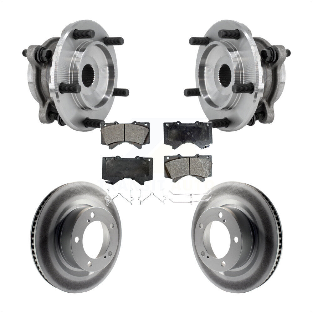 Transit Auto KBB-127446 Wheel Bearing and Hub Assembly for 2007-2018 Toyota Sequoia, Toyota Tundra - Front product image