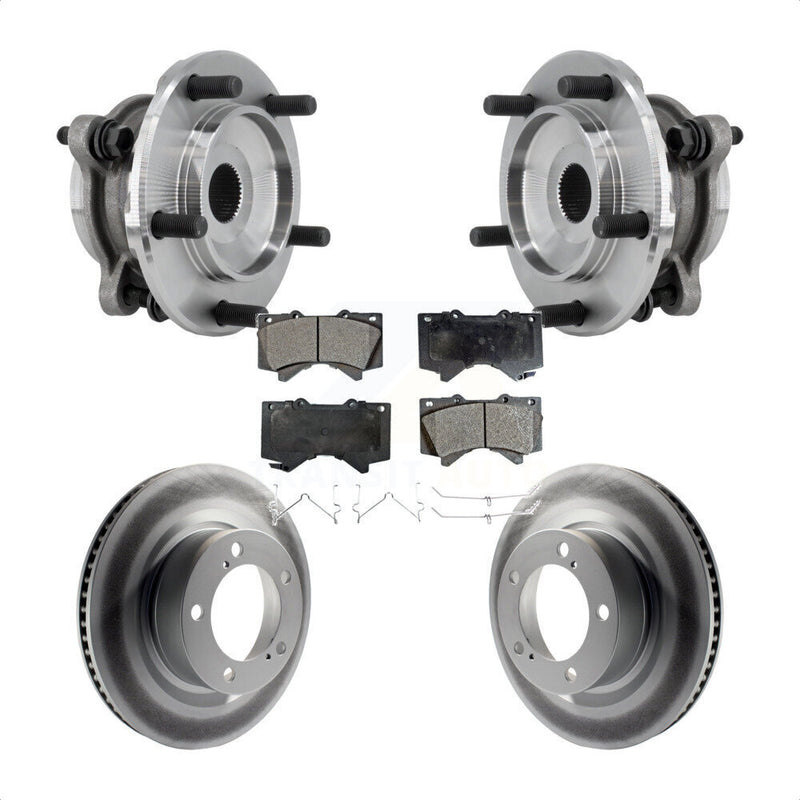 Transit Auto KBB-127446 Wheel Bearing and Hub Assembly for 2007-2018 Toyota Sequoia, Toyota Tundra - Front product image