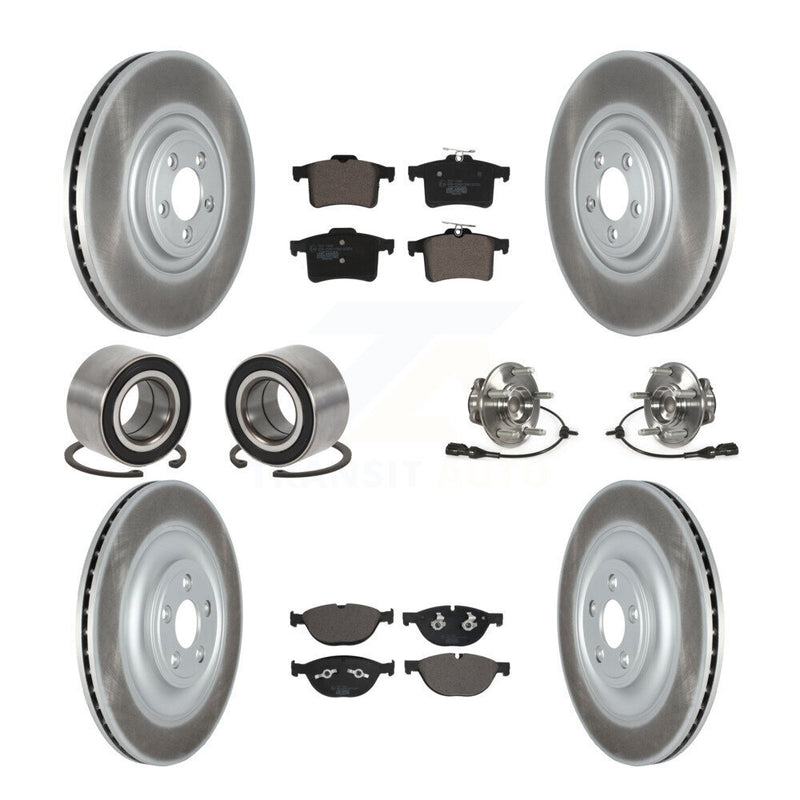 Transit Auto KBB-127468 Wheel Bearing and Hub Assembly for 2010-2016 Jaguar XJ, Jaguar XJR, Jaguar XKR-S & more - Front and Rear product image