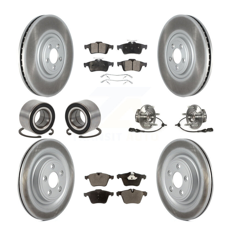 Transit Auto KBB-127470 Wheel Bearing and Hub Assembly for 2010 Jaguar XF - Front and Rear product image