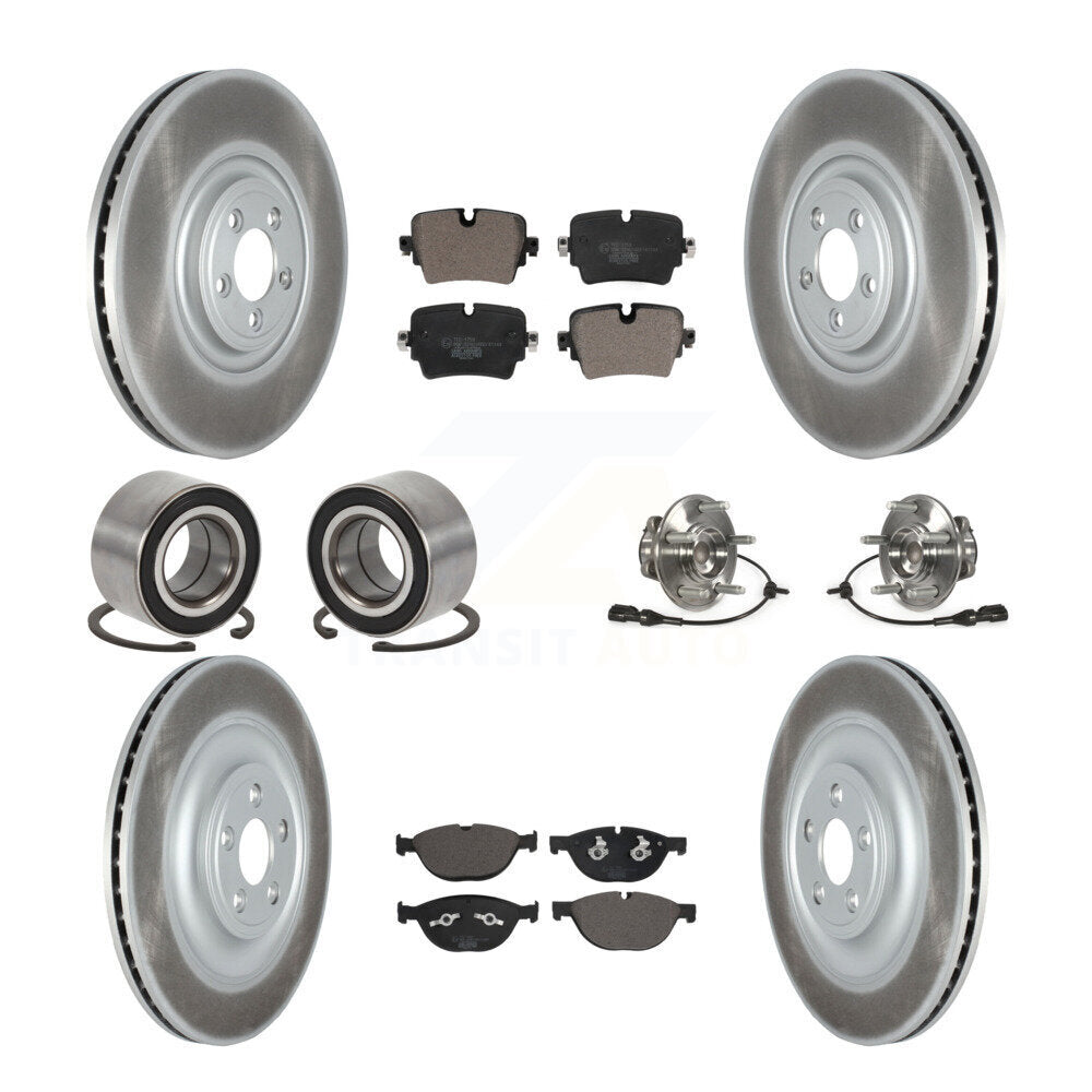 Transit Auto KBB-127471 Wheel Bearing and Hub Assembly for 2017-2019 Jaguar XJ, Jaguar XJR575 - Front and Rear product image