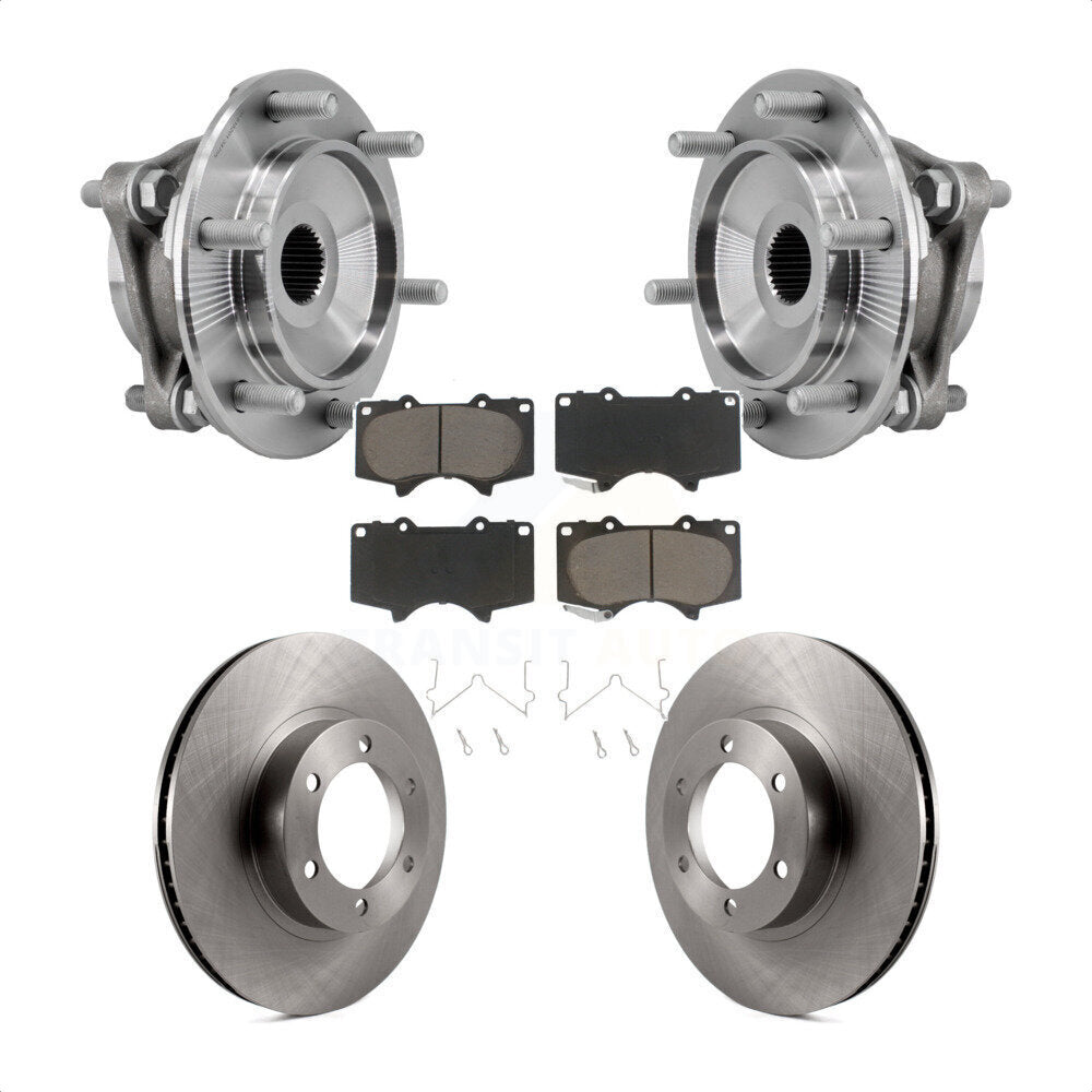 Transit Auto KBB-127477 Wheel Bearing and Hub Assembly for 2003-2009 Toyota 4Runner, Lexus GX470 - Front product image