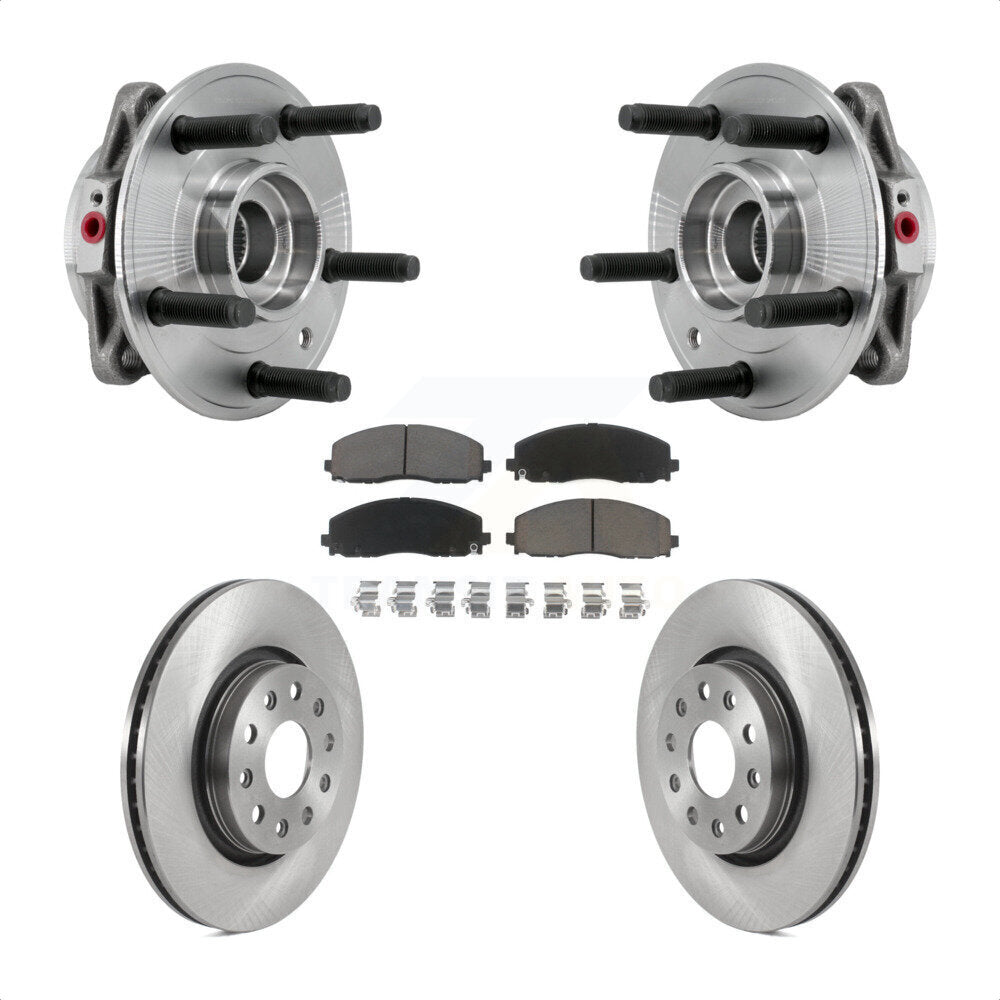 Transit Auto KBB-127481 Wheel Bearing and Hub Assembly for 2019-2024 Jeep Wrangler, Jeep Gladiator - Front product image