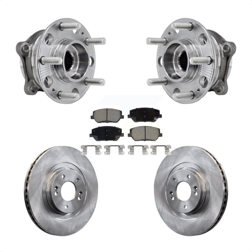 Transit Auto KBB-127483 Wheel Bearing and Hub Assembly for 2019-2020 Hyundai Santa Fe - Front product image