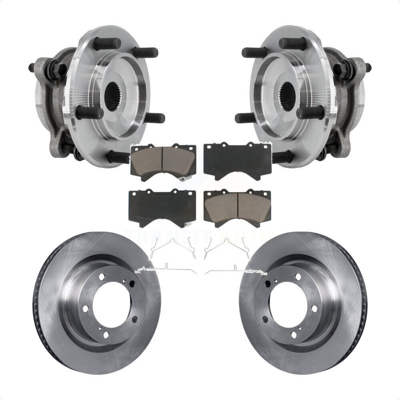 Transit Auto KBB-127488 Wheel Bearing and Hub Assembly for 2007-2018 Toyota Sequoia, Toyota Tundra - Front product image