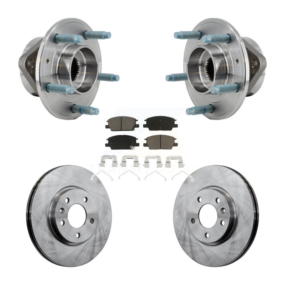 Transit Auto KBB-127489 Wheel Bearing and Hub Assembly for 2018-2020 Chevrolet Equinox, GMC Terrain - Front product image
