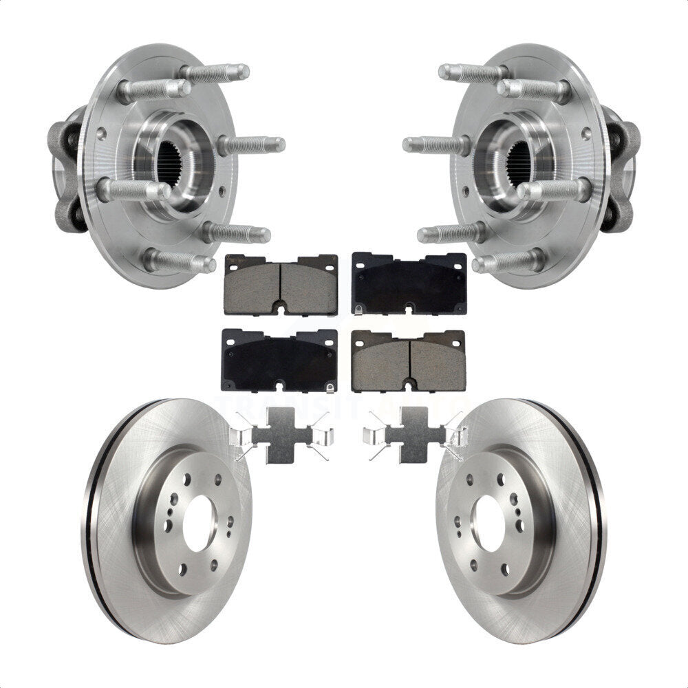 Transit Auto KBB-127492 Wheel Bearing and Hub Assembly for 2019-2023 Chevrolet Silverado 1500 LTD, GMC Sierra 1500 Limited, Cadillac Escalade & more - Front product image