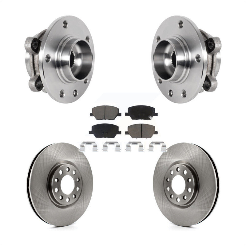 Transit Auto KBB-127495 Wheel Bearing and Hub Assembly for 2015-2022 Jeep Compass, Fiat 500X, Jeep Renegade - Front product image