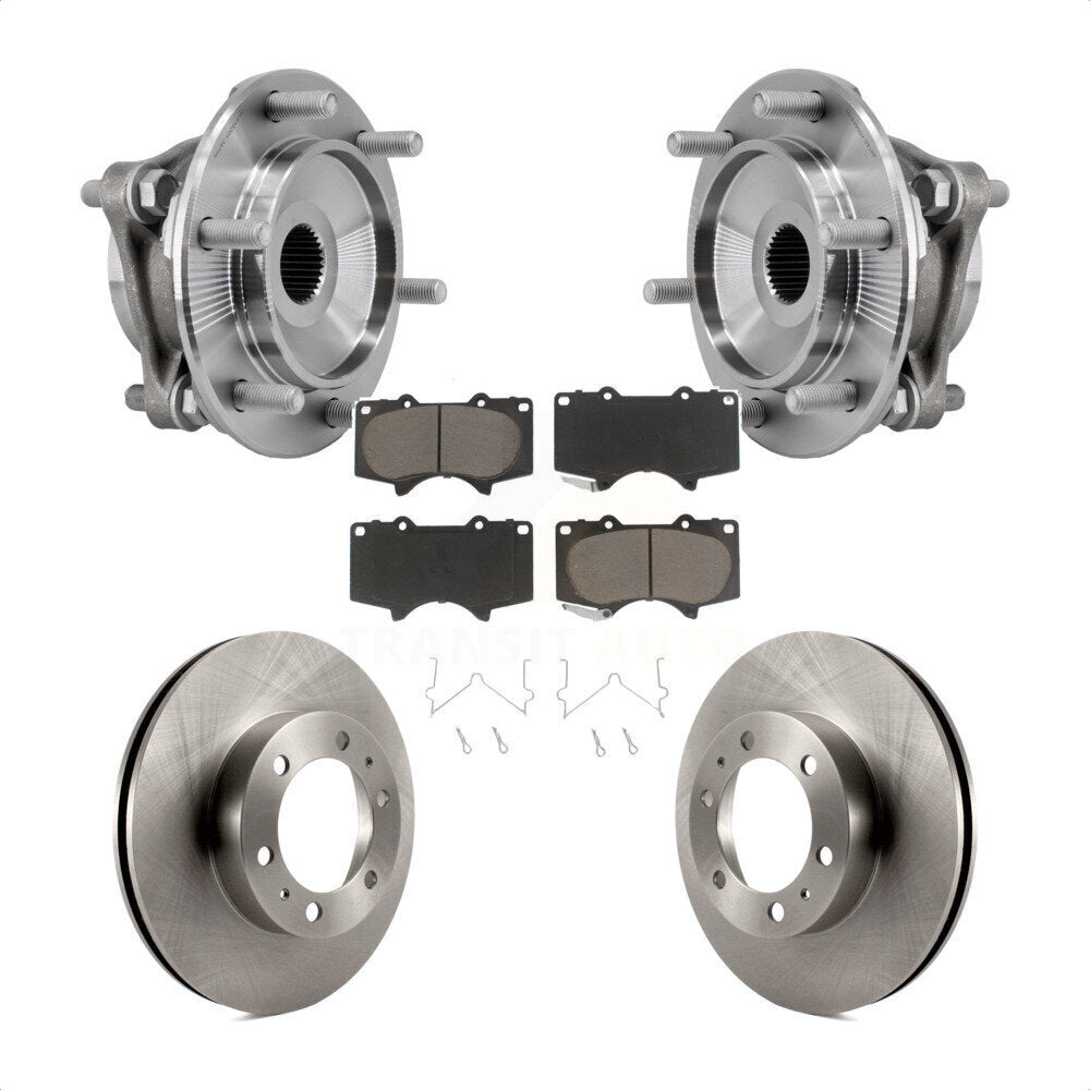 Transit Auto KBB-127497 Wheel Bearing and Hub Assembly for 2003-2023 Toyota Tacoma, Toyota FJ Cruiser, Toyota 4Runner - Front product image