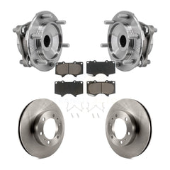 Transit Auto KBB-127497 Wheel Bearing and Hub Assembly for 2003-2023 Toyota Tacoma, Toyota FJ Cruiser, Toyota 4Runner - Front product image